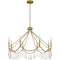 Quoizel Airedale Chandelier 8 Lights Aged Brass AID5030AB - alternate 6